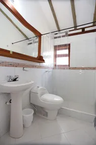 Hospederia Villa de los Sáenz - Badezimmer