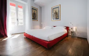 Palazzo Segreti - Vue de la chambre