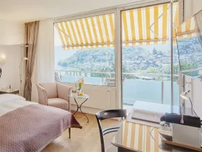 Hotel Eden Spiez - Vue de la chambre