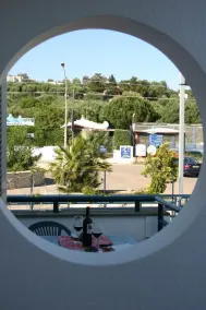 Guest House - La Sirena Salentina - Ausblick vom Zimmer