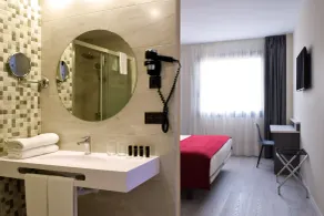Hotel New Bilbao Airport - Vue de la chambre