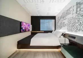 Jinglai Hotel · Light Luxury - Shanghai Bund Joy City Branch - Værelse