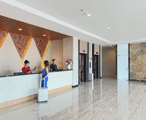 d'primahotel Airport Sultan Hasanuddin Makassar - Reception