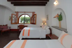 Posada del Tepozteco - Hotel & Gallery - Vue de la chambre