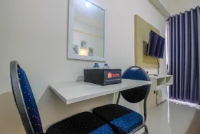 Homey Studio Apartment at Bogorienze By Travelio - Værelse