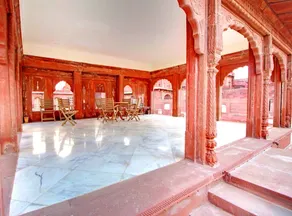The Fort Pokaran - A Heritage Hotel - Lobby sitting area