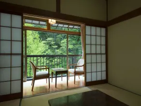 Shirahone Onsen Tsuruya Ryokan - Vista dalla camera