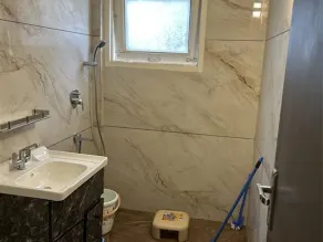 Experience comfort, space, and privacy at Stay Royal Landran 3 BHK - Salle de bain