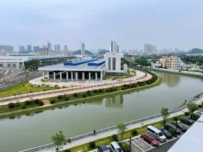 Haisiyue Island Hotel Apartment (Guangzhou Financial City Sanxi Subway Station Store) - Vistas desde la habitación