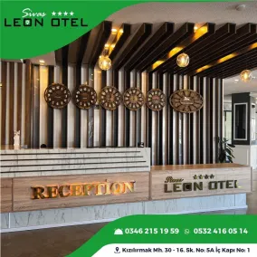 SiVAS LEON OTEL - Reception