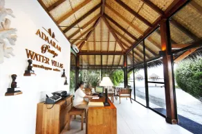 Adaaran Prestige Water Villas - with Dine around Premium All inclusive - 24 hours - Reception