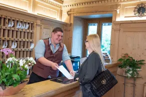 Hotel Gasthof Huber - Rezeption
