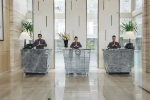 GRAMM HOTEL by Ambarrukmo Yogyakarta - Reception
