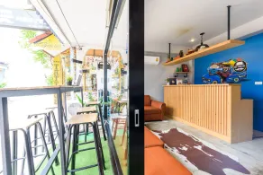 Hip Hostel - Patong - Coin salon dans le hall