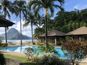 El Nido Garden Resort - Vue de la chambre