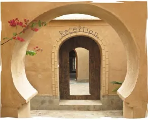 Kasbah Hotel Ait Omar - Recepción