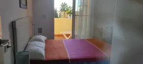 Appartement NUDIST, 1 chambre en rez de chaussée avec terrasse, parking vera 4 - Chambre