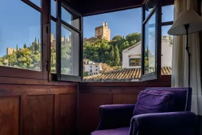 Palacio de Santa Inés - Vue de la chambre