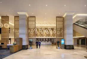 Mehood Lestie International Hotel Nancun Wanbo Metro Station Branch - Recepción