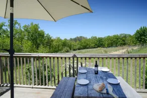 Les Gonies - Vista dalla camera