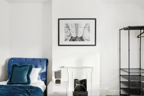 3bed Cozy House Parking Wifi - Værelse