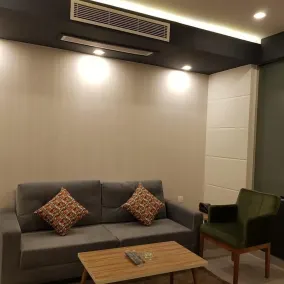 SPAR Serviced Apartments- سيبار للشقق المخدومة - Sittområde i lobbyn