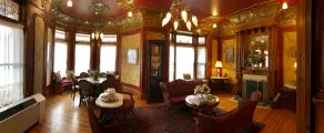 The Redstone Inn and Suites - Coin salon dans le hall