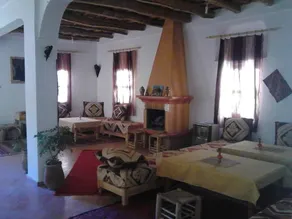 Auberge Tissadrine - Zona de estar del vestíbulo