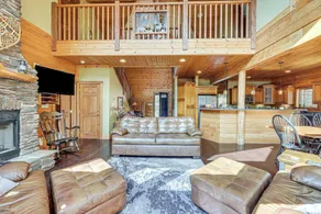Game Room, Deck + Views: Idyllic Slaty Fork Cabin - Innenbereich