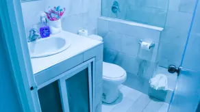 Ocean View Beach Hotel - Bathroom
