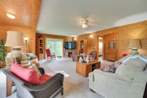Fall Hikes & Fire Pit: Pet-friendly MI Retreat - Interior