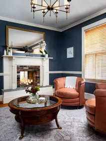 Flag House Inn - Coin salon dans le hall