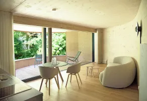 B&O Parkhotel - Vue de la chambre