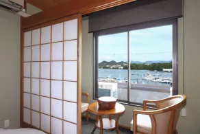 Kaigaku Onsen Resort Shirahama - Ausblick vom Zimmer