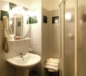 Hotel Villa Rosa - Badezimmer
