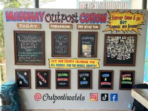 Outpost Hostel - Coron - Reception