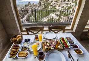 Caldera Cave Hotel - Restaurant