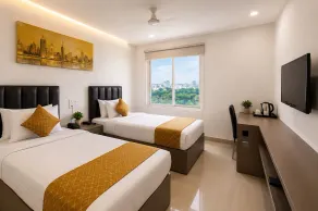 La Riviera Suites Hotel in Madhapur near HITEC City - Quarto