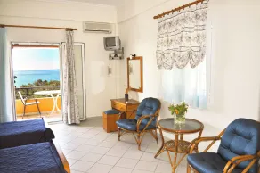 Corfu Pelekas Apartment 2 - Área de estar