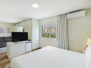 Vinhedo Plaza Hotel - Vue de la chambre