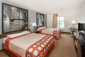 Super 8 by Wyndham Pekin/Peoria Area - Chambre