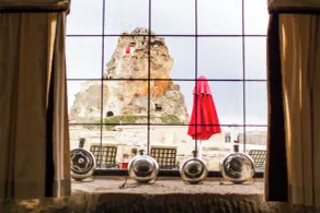 Hezen Cave Hotel - View from room