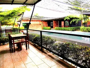 Petak Padin Cottage by The Pool, Kepala Batas Penang - Ausblick vom Zimmer