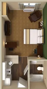 Extended Stay America Suites - Chicago - Elmhurst - O'Hare - Chambre