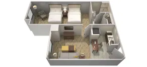 Homewood Suites by Hilton Los Angeles Redondo Beach - Chambre