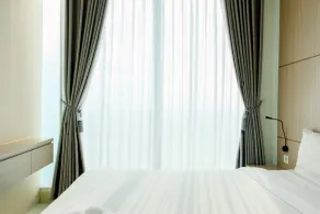 Comfortable 1BR Tree Park City BSD Apartment By Travelio - Chambre