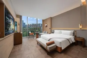 Elong Hotel Qingdao Golden Beach - Chambre