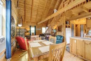 2 Mi to Blue Ridge Pkwy! Mtn Escape w/ Fireplace - Interior