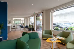 Hotel Riva - Coin salon dans le hall