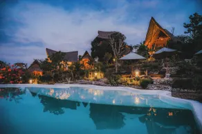 Penida Bambu Green Villas - Piscine